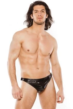 Allure Men's Wet Look Tear Away Thong Male Thongs