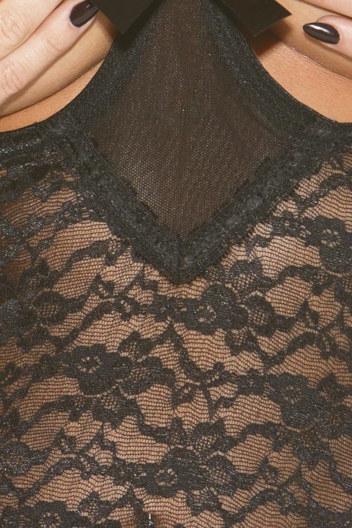 Shirley Of Hollywood Lingerie Black Stretch Lace Cupless Teddy 5 Shirley Of Hollywood Lingerie Black Stretch Lace Cupless Teddy