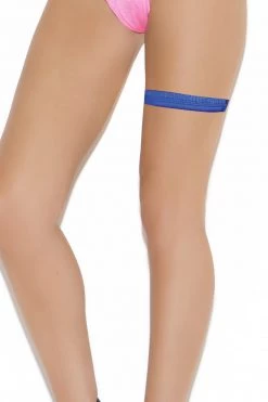 Elegant Moments Royal Blue Leg Garter Dancewear