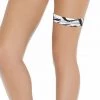 Elegant Moments Zebra Print Leg Garter
