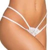 Shirley Of Hollywood Lingerie White Stretch Lace Thong Panty 2 Shirley Of Hollywood Lingerie White Stretch Lace Thong Panty
