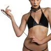 Leg Avenue Bondage Collar With Leash BDSM Lingerie