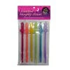 Entrenue Rainbow Glow Naughty Straws 6pk