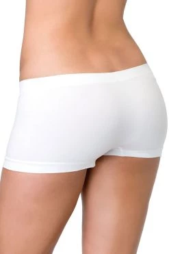 Leg Avenue White Seamless Spandex Boyshorts Dancewear