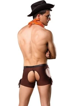 Magic Silk Male Thongs Costumes Cocky Cowboy
