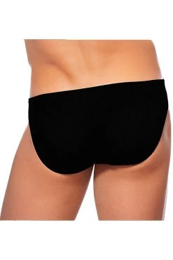 Magic Silk Lingerie Black Novelty Mr. Nose Bikini