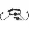 XGEN BDSM Black Diamond Ball Gag With Nipple Clips