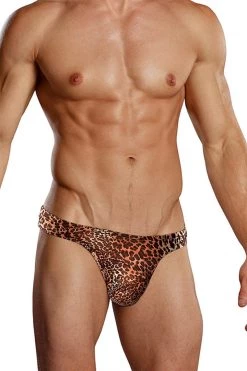 Magic Silk Brown Leopard Wonder Thong 8 Magic Silk Brown Leopard Wonder Thong