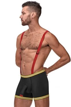 Magic Silk Firefighter Costume Hose Me Down Male Thongs 9 Magic Silk Firefighter Costume Hose Me Down Male Thongs