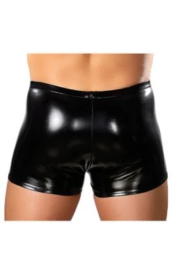 Magic Silk Lingerie Liquid Onyx Black Pouch Short