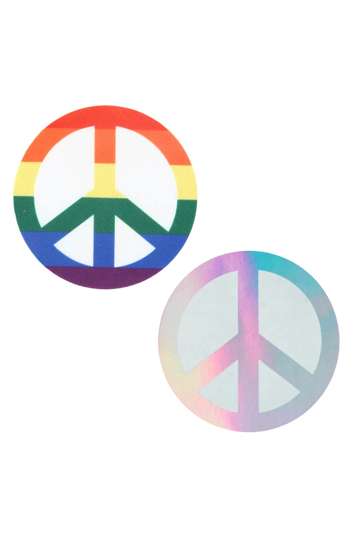 XGEN Pride Peace Sign Pasties 4 XGEN Pride Peace Sign Pasties