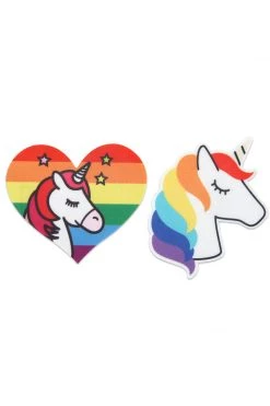XGEN Lingerie Unicorn Hearts Nipple Pasties