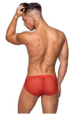 Magic Silk Red Micro Mini Hose Short