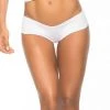 Mapale Lingerie White Stretch Boyshort Panty 1 Mapale Lingerie White Stretch Boyshort Panty