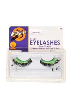 Rubies Long Green Fake Eyelashes Costumes