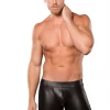 Allure Lingerie Men's Wet Look Assless Shorts