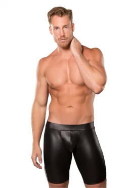 Allure Lingerie Men's Wet Look Assless Shorts