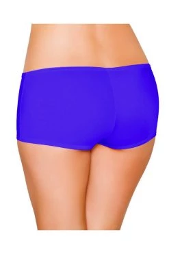 Roma Dancewear Royal Blue Low Rise Booty Shorts