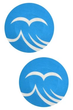 GE Apparel Baby Blue Seagull Dot Nipple Pasties Accessories