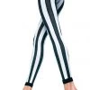 Music Legs Hosiery Vertical Striped Leggings