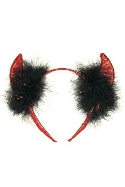 Rubies Red Glitter Devil Horns Costume Accessory Costumes