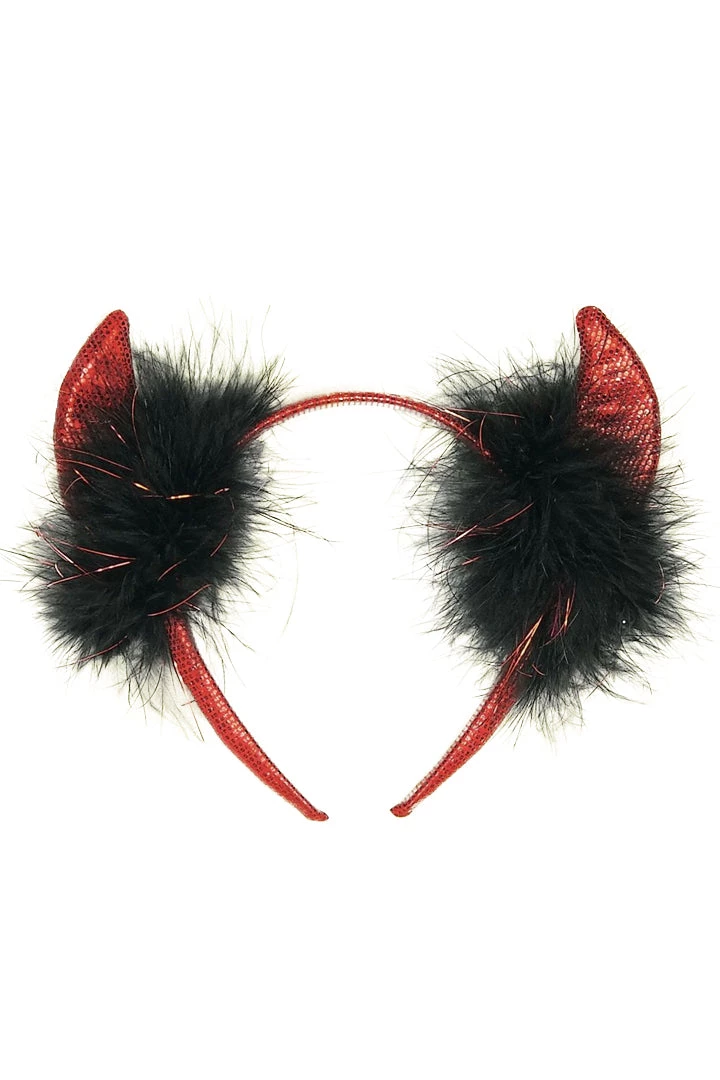 Rubies Red Glitter Devil Horns Costume Accessory Costumes 4 Rubies Red Glitter Devil Horns Costume Accessory Costumes