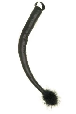 Rubies Black Faux Leather Cat Tail Costume Accessory