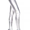 Music Legs Latex Lingerie Silver Wet Look Pantyhose 2 Music Legs Latex Lingerie Silver Wet Look Pantyhose