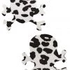 GE Apparel Cow Print Skull Nipple Pasties Accessories