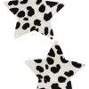 GE Apparel Cow Print Star Nipple Pasties Accessories 1 GE Apparel Cow Print Star Nipple Pasties Accessories