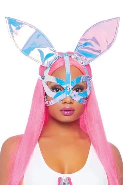 Leg Avenue Holographic Bunny Eye Mask