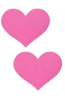 GE Apparel Pink Mini Heart Nipple Pasties