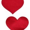 GE Apparel Accessories Burgundy Red Mini Heart Nipple Pasties 1 GE Apparel Accessories Burgundy Red Mini Heart Nipple Pasties