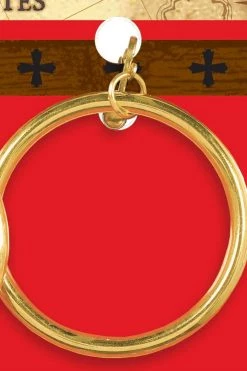 AMSCAN Costumes Earrings Pirate Hoop