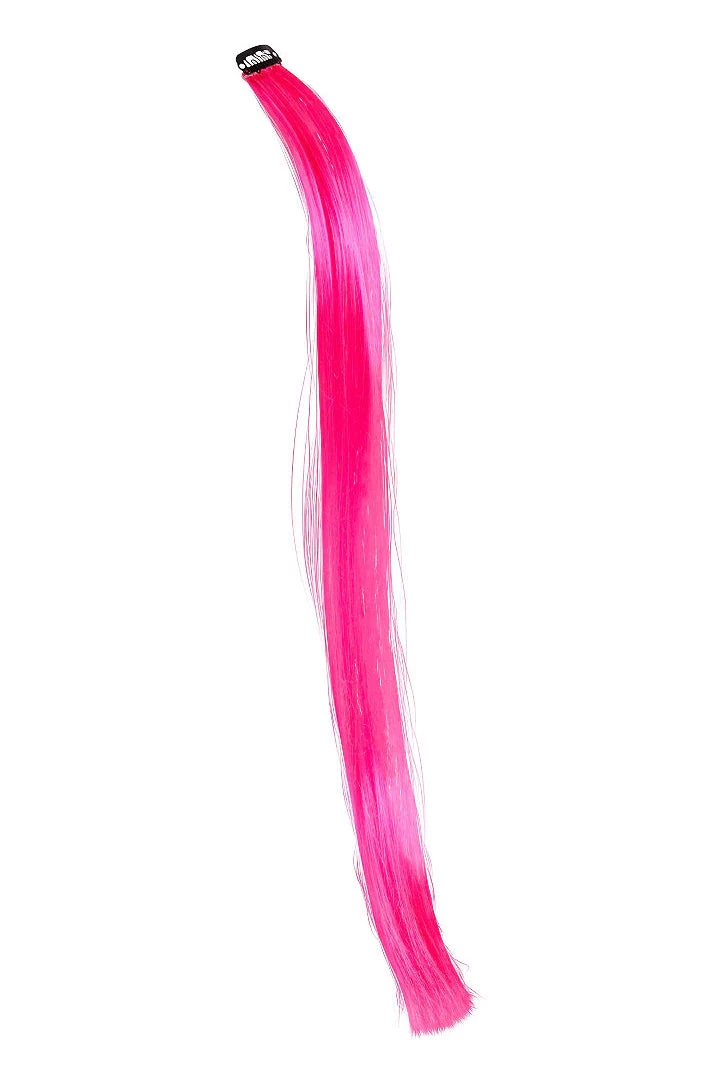 AMSCAN Pink Hair Flare Extension 4 AMSCAN Pink Hair Flare Extension