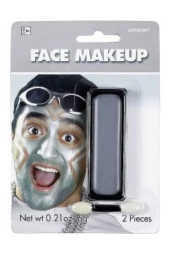 AMSCAN Silver Temporary Face Paint Costumes