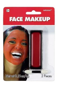 AMSCAN Red Temporary Face Paint Costumes