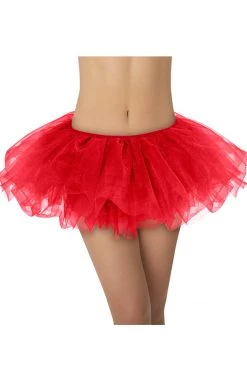 AMSCAN Red Tulle Mini Tutu