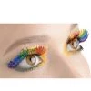 AMSCAN Rainbow Tinsel False Eyelashes 1 AMSCAN Rainbow Tinsel False Eyelashes
