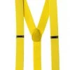 AMSCAN Yellow Costume Suspenders