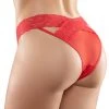 Allure Lingerie Red Desire Crotchless Panty