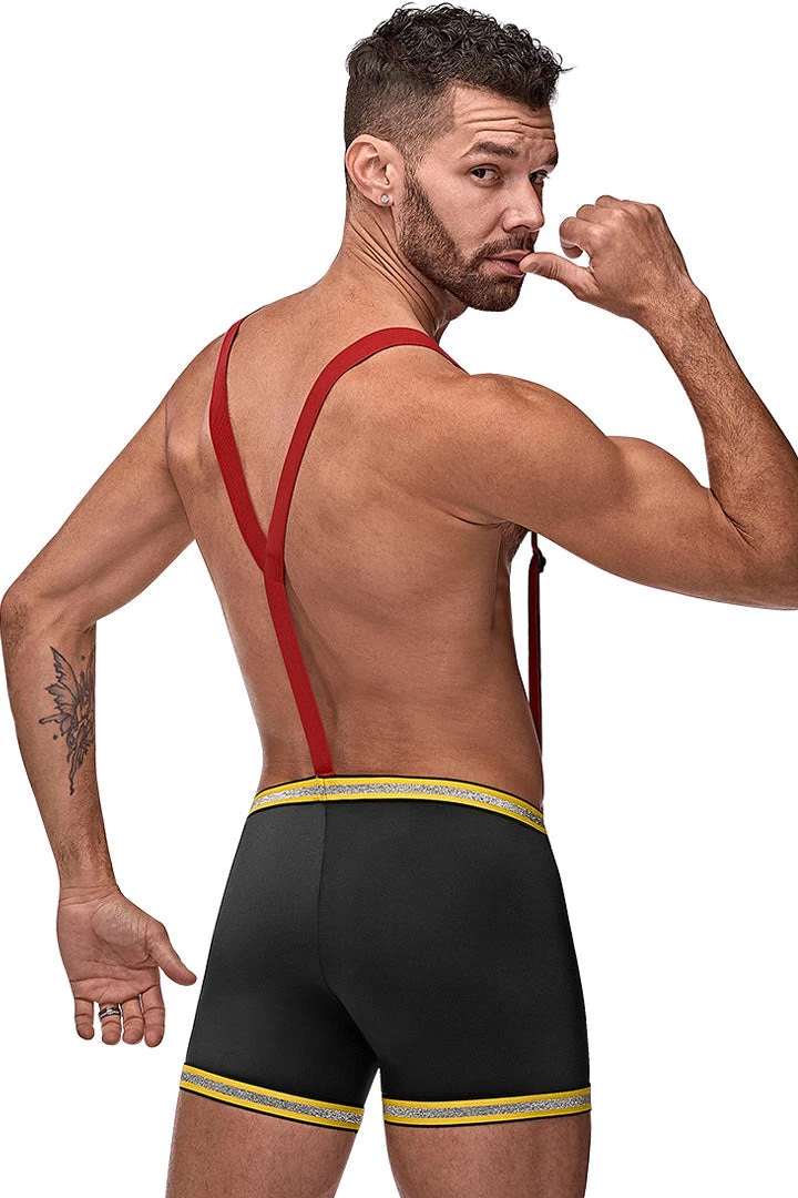 Magic Silk Firefighter Costume Hose Me Down Male Thongs 4 Magic Silk Firefighter Costume Hose Me Down Male Thongs