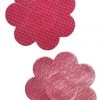GE Apparel Accessories Metallic Pink Petal Nipple Pasties