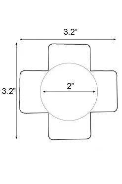 GE Apparel Black XX Nipple Pasties Best Sellers