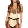 Roma Costumes 3PC Native Princess Costume 1 Roma Costumes 3PC Native Princess Costume