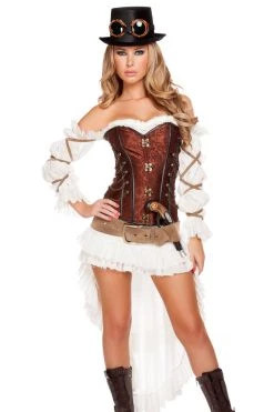 Roma 7pc Steampunk Costume