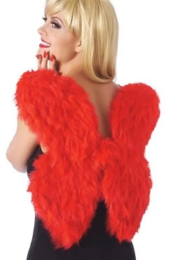 Rubies Costumes Red Butterfly Faux Feather Wings