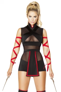 Roma Costumes 3pc Midnight Ninja