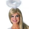 Rubies Costumes Adult White Marabou Halo Angel Accessory