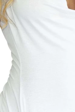 Mapale Dancewear White Tie-Side Dress 9 Mapale Dancewear White Tie-Side Dress